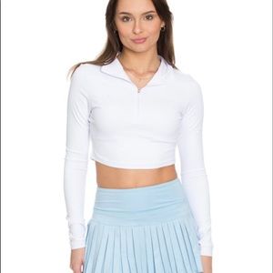 Brand new white gold hinge jacket XS